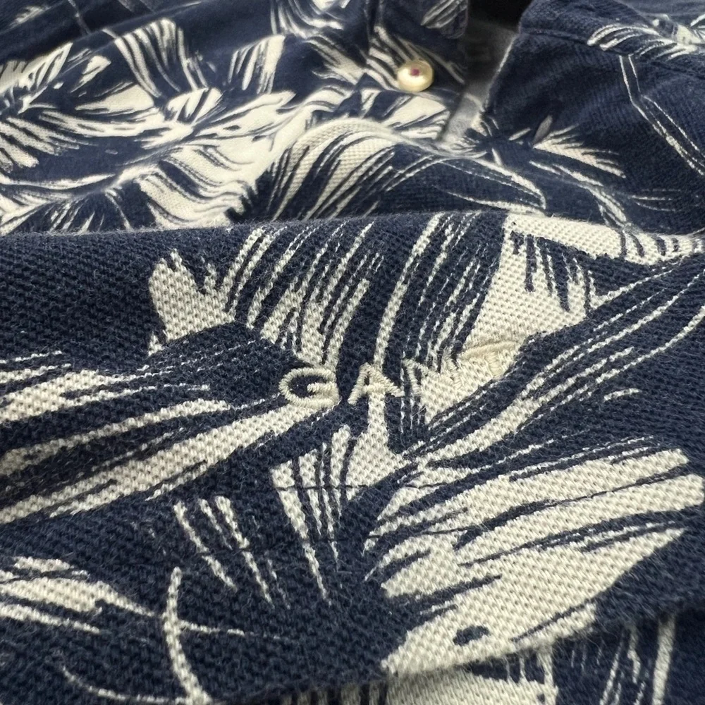 Y2K Floral Polo Shirt - Picture 6 of 9